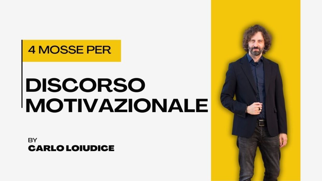 Come scrivere un discorso motivazionale in 4 mosse
