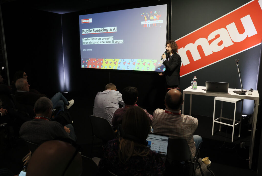 Carlo tiene un workshop allo SMAU di Milano