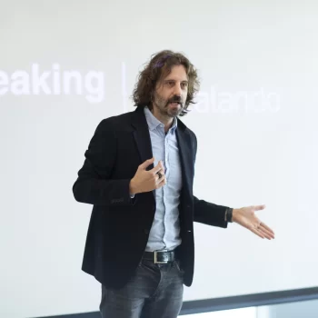 Carlo Loiudice is teaching public speaking